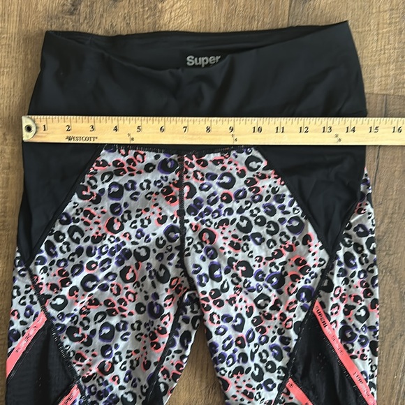 Superdry color block with mesh leggings size 8 - Picture 14 of 16